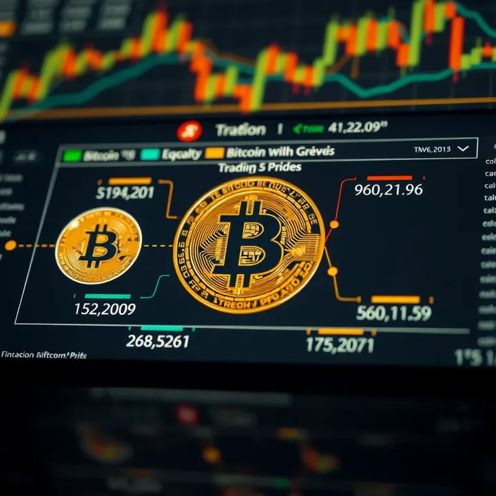 Diagram showing key analytical methods used to forecast Bitcoin price trends