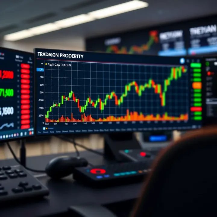 Graph illustrating the concept and operation of a proprietary trading desk in the Brazilian financial market