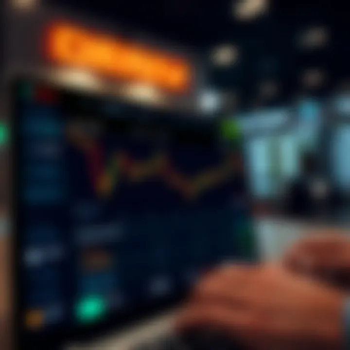 Overview of Deriv trading platform interface showcasing various account types and trading tools