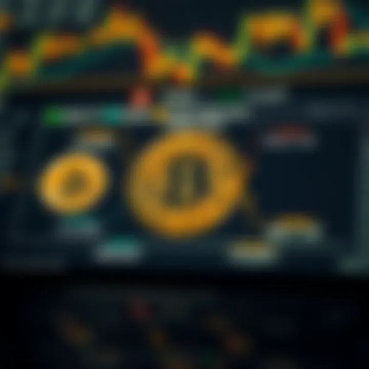 Diagram showing key analytical methods used to forecast Bitcoin price trends