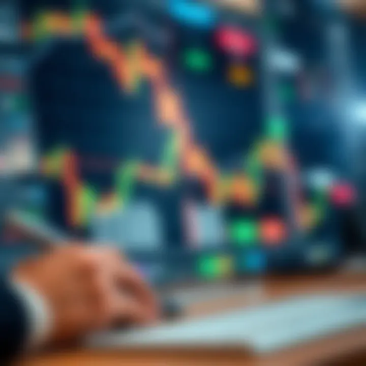 Comprehensive Overview of Binary Options Trading Visual representation of binary options trading with digital charts and financial icons