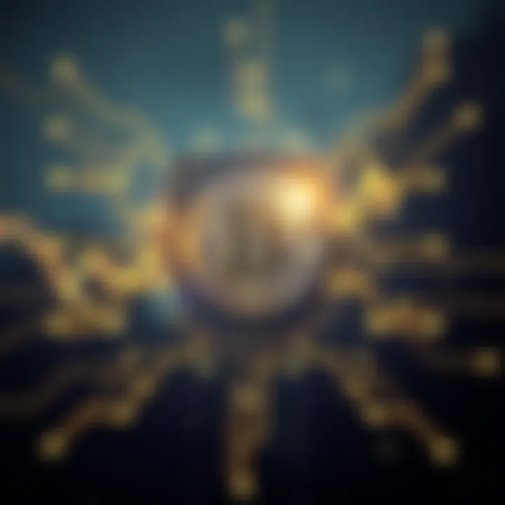 Security Features of Bitcoin Code Platform Secure digital shield symbol representing cryptocurrency security features