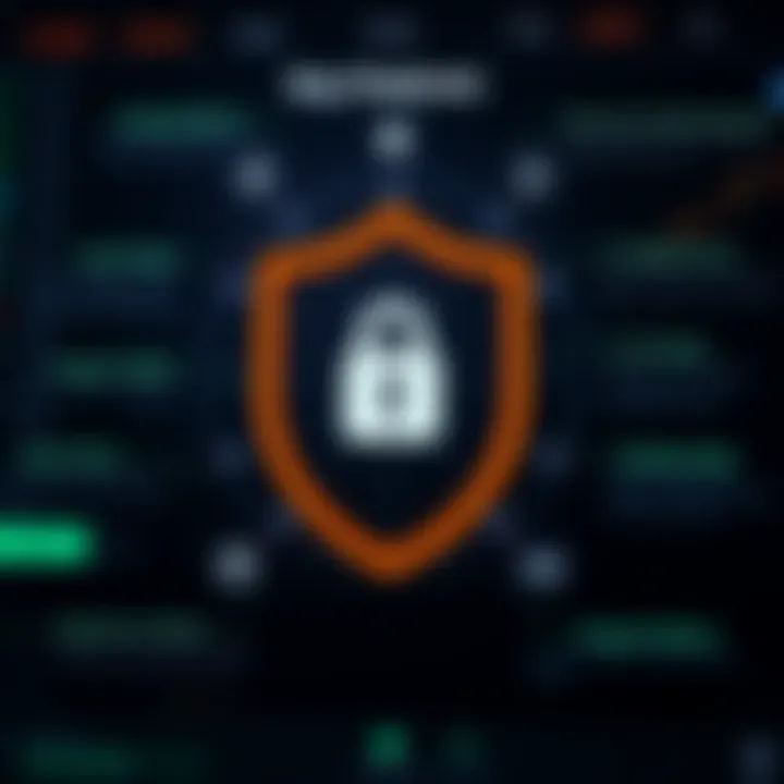 Key Features and Security in Trading Platforms Graphical representation of trading platform features and security measures