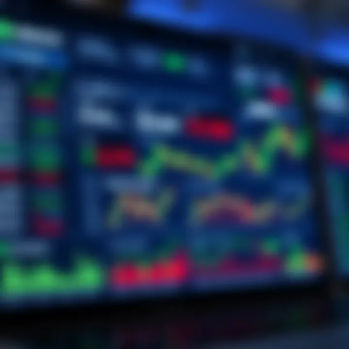Comprehensive Dashboard of Binary Trading Platform Dashboard overview showing various trading options and market indicators on a financial platform