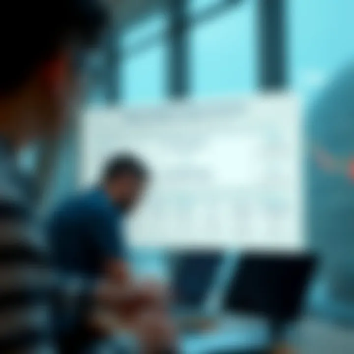 Illustration showing the flowchart of the Quotex affiliate program structure with benefits and strategies