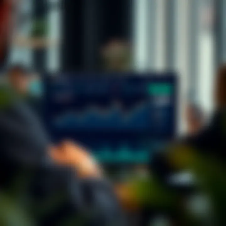 Dashboard view highlighting key functions available after logging into Quotex