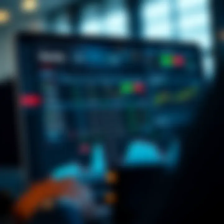 Screenshot showing the official Quotex website interface with trading options and real-time market data