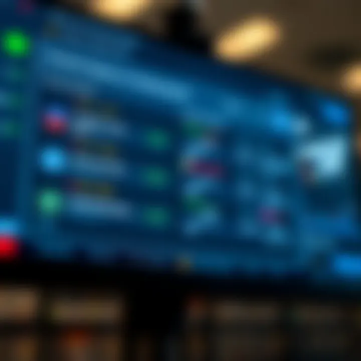 Types of Financial Signals in Telegram Groups Graphic showing various types of financial signals displayed on a digital interface