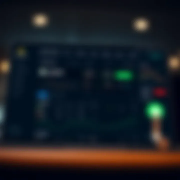 Demo account dashboard displaying virtual balance and trading options on Quotex