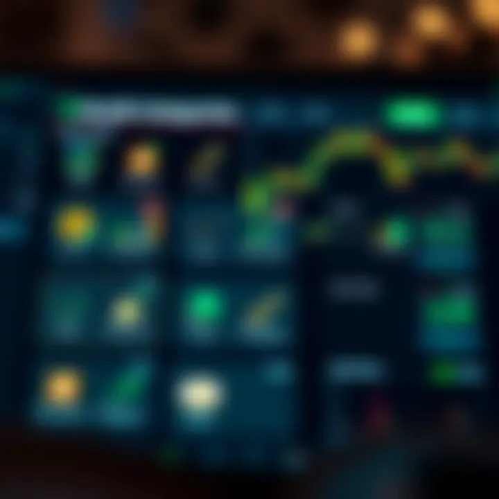 Trading Asset Categories on DTrader Platform Visual representation of trading asset categories available on DTrader platform