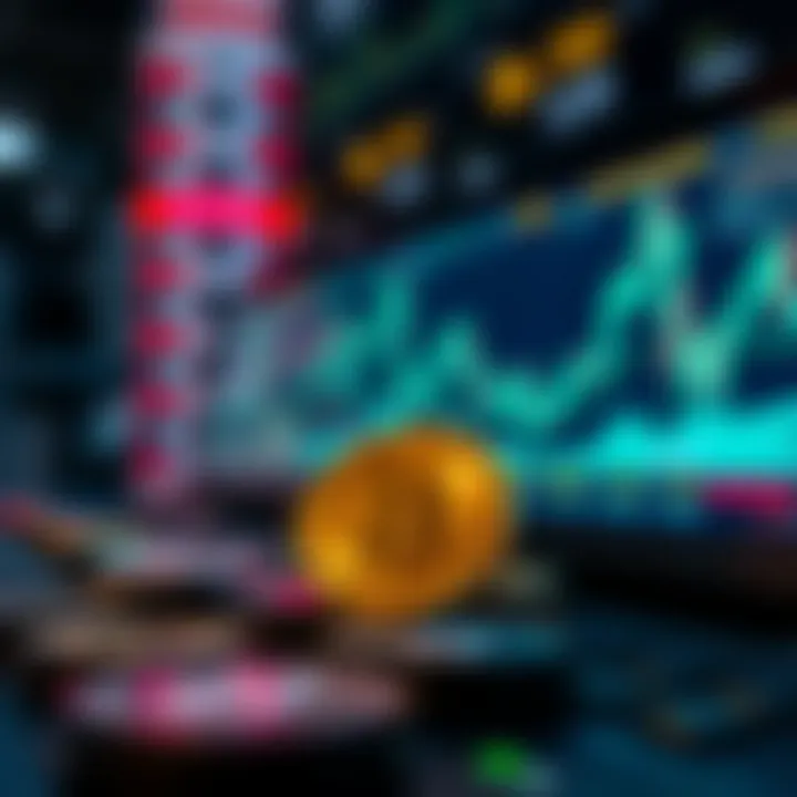 Illustration of fundamental and external factors influencing cryptocurrency market dynamics