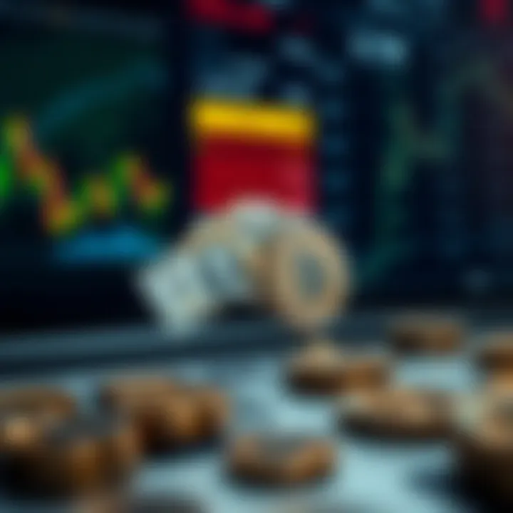 Global market environment impacting the value of the Australian dollar with economic indicators and international events