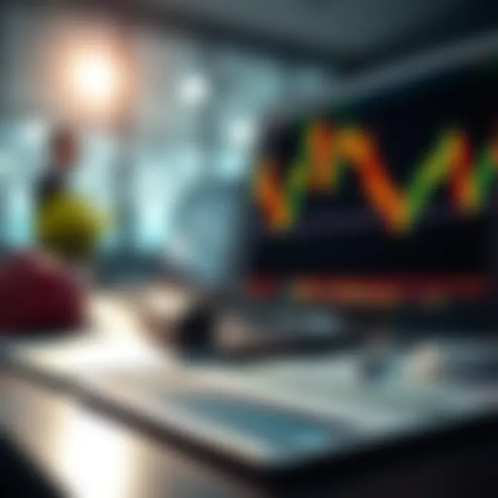 Graphical representation of risk management and trading strategies for financial success