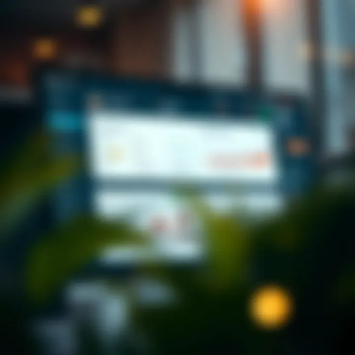 Dashboard view showing key features for managing affiliate activities on Quotex