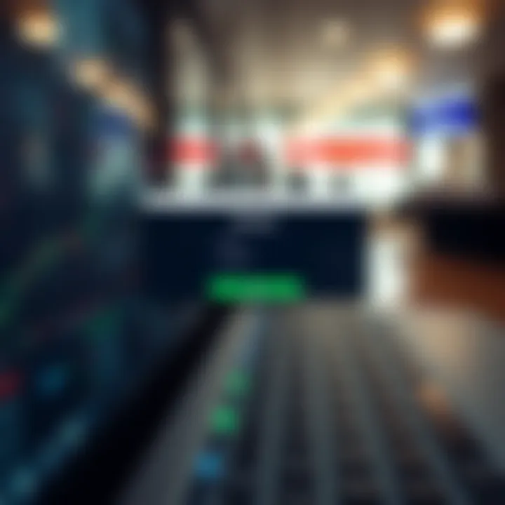 Accessing the Quotex Platform Login Screen User interface showing the login screen of the Quotex platform with input fields for email and password