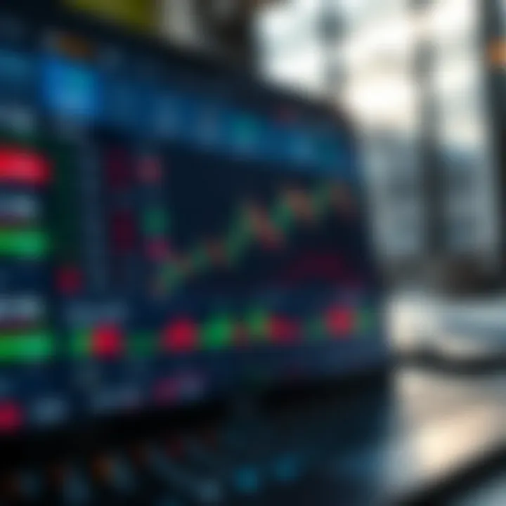 Online financial trading platform interface showing various asset options and trading charts
