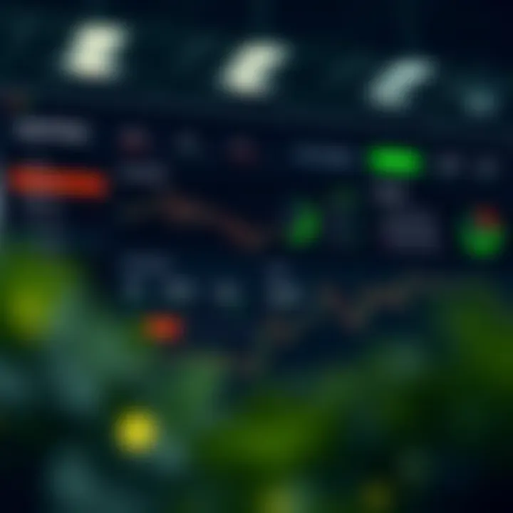 Dashboard view of IQ Option platform displaying trading options and account overview after successful login