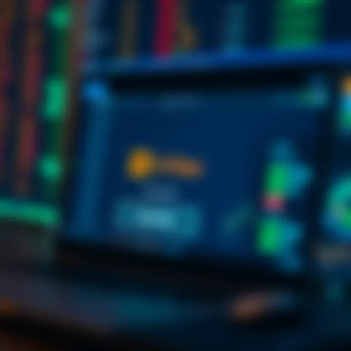 Visual guide for password recovery on IQ Option platform
