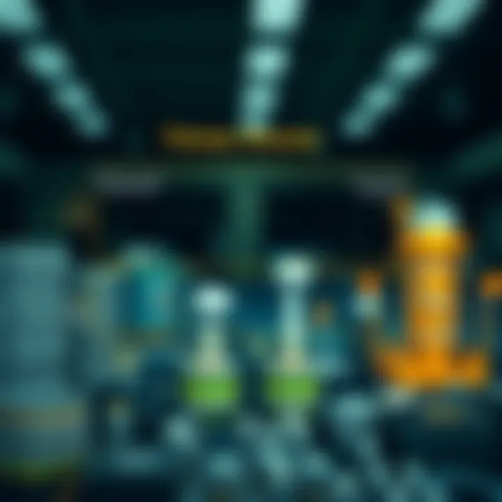 Diagram illustrating the relationship between Petrobras shares, investors, and the financial market