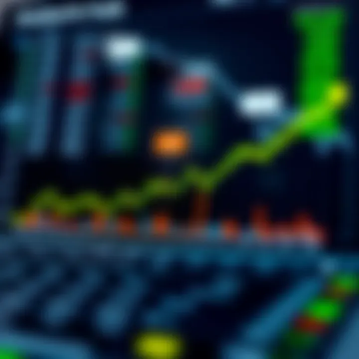 Graph showing Petrobras stock price trend with dividend payouts over time