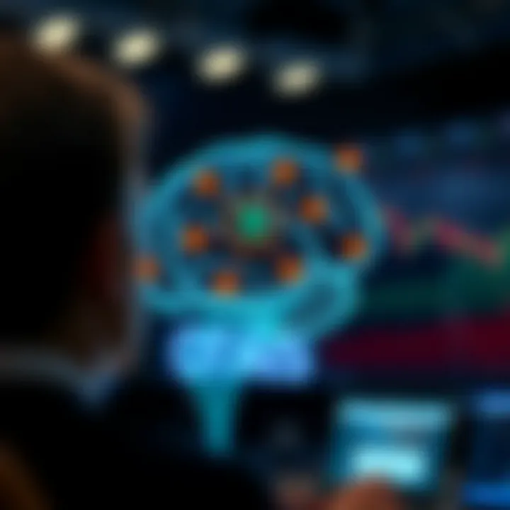 Visual representation of decision-making techniques and mental strategies to enhance financial performance