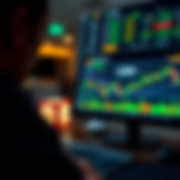 Graphical representation of trading tools and features available on Pocket Options platform