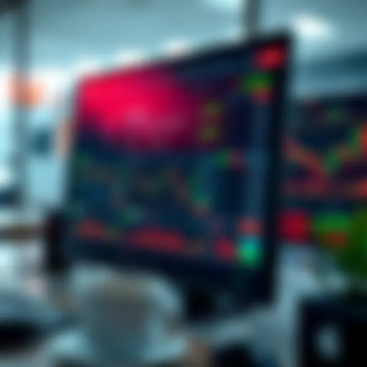 Interface of PocketOption trading platform showcasing various trading options and market charts