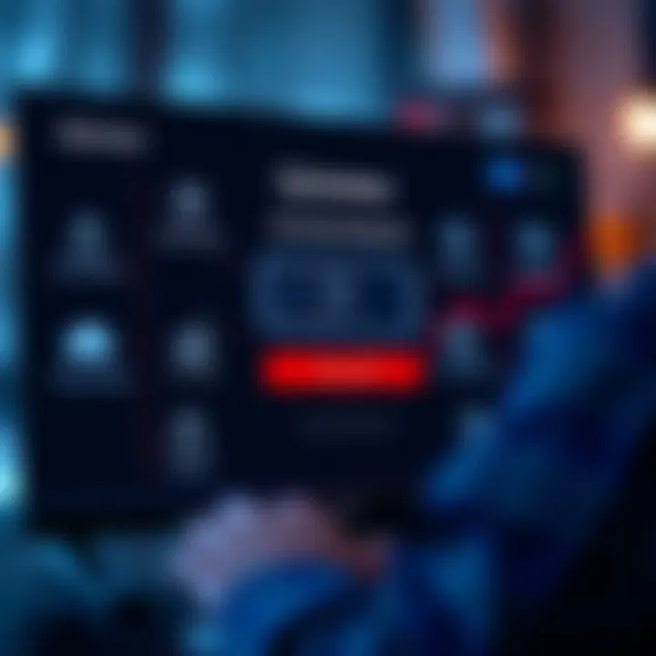 Secure login screen demonstrating Qqotex platform's security features and customer support icons