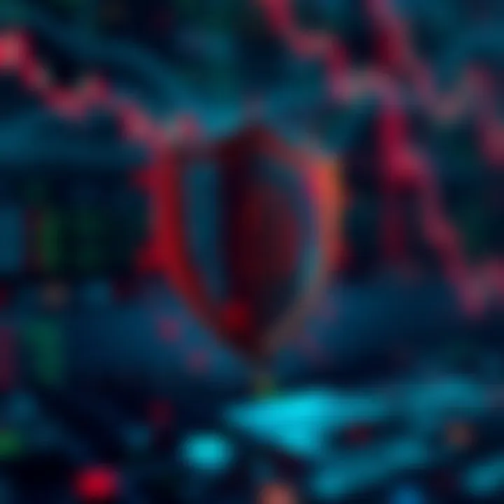 Security shield icon representing data protection and secure transactions on Quoetex platform