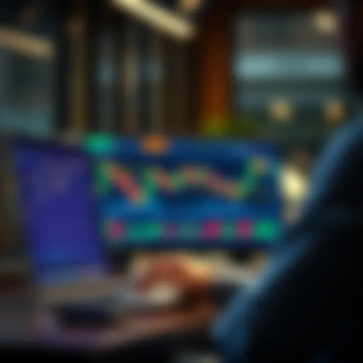 Illustration of financial strategy concepts using the Quotex demo account to practice risk-free trading