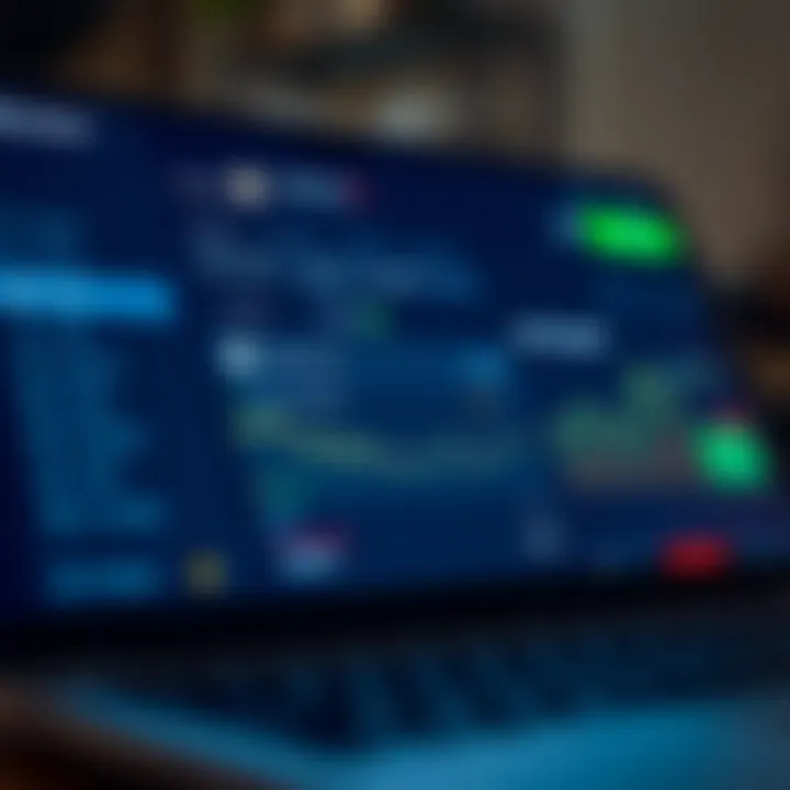 Dashboard displaying deposit and withdrawal options along with security settings on Quotex platform