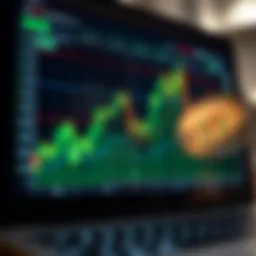 Visual Representation of Trading Strategies on Quotex Graph showing upward trends and indicators representing effective trading strategies on Quotex platform
