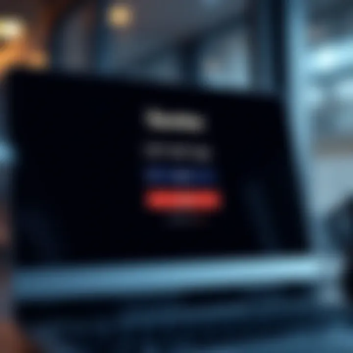 Login interface of Quotex platform displaying input fields and login button