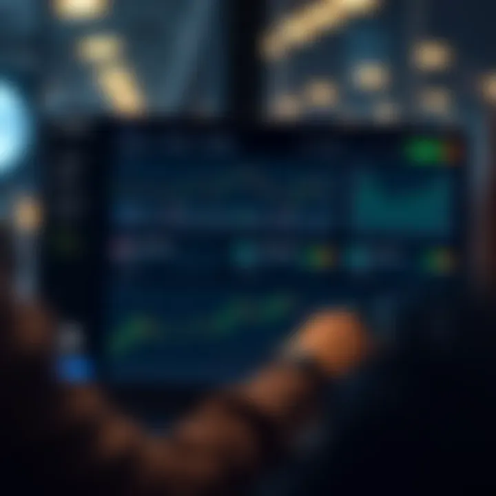 User interface showing Quotex official platform dashboard with trading options and analytics