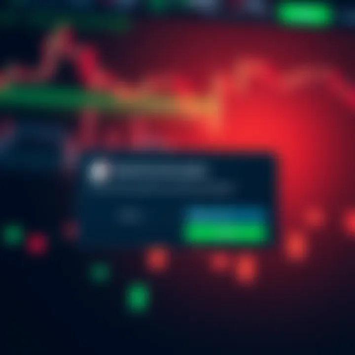 Password recovery options on Quotex platform with email and security question prompts