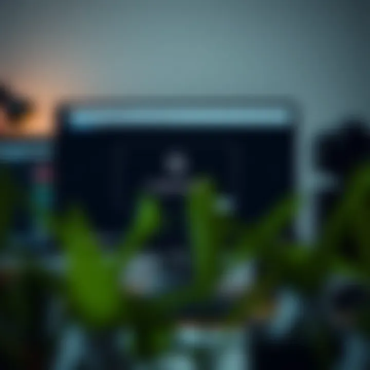 Illustration of a computer screen displaying the installation progress screen for the Quotex application