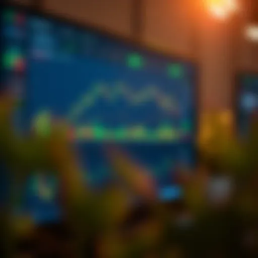 Quotex Platform Dashboard with Trading Tools and Charts Dashboard interface of Quotex digital options platform showing various trading tools and charts