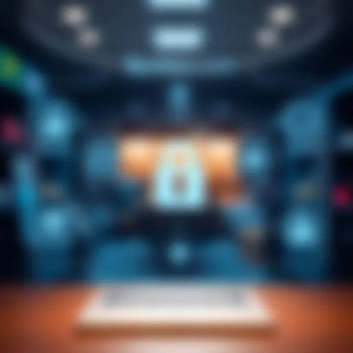 Visual representation of Quotex.com security features including encryption and safe transaction icons