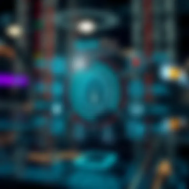 Visual representation of security features protecting digital trading accounts on Quotex Sing