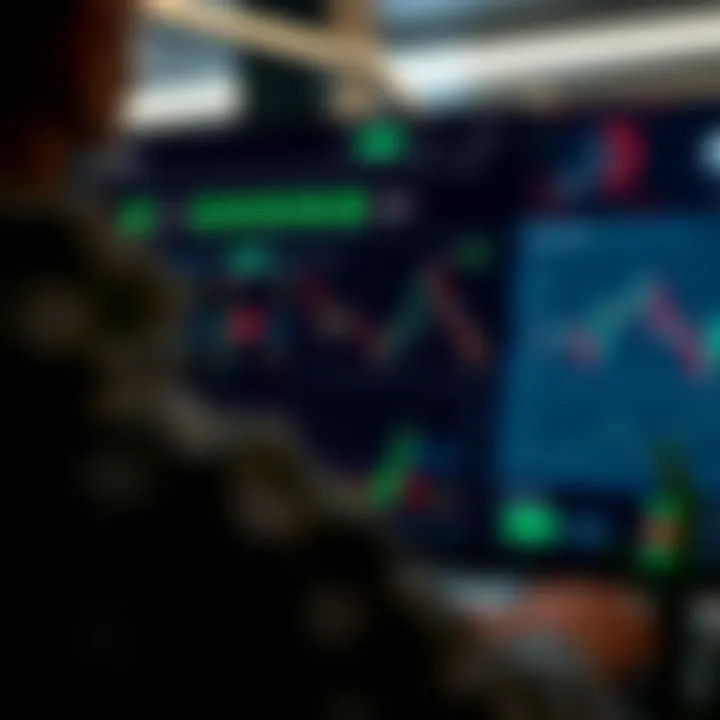 User interface of Quotex trading platform showing various asset options and trading tools