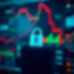 Security and Regulatory Compliance in Web Trading Platforms Security features and regulatory compliance icons associated with online trading platforms