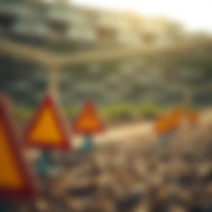 Understanding Key Errors That Can Undermine Business Success Illustration showing a series of obstacles representing common errors in projects and business ventures