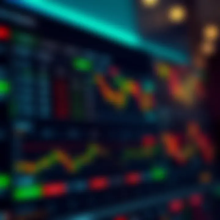 Dashboard of Quotex platform showing trading options and financial charts