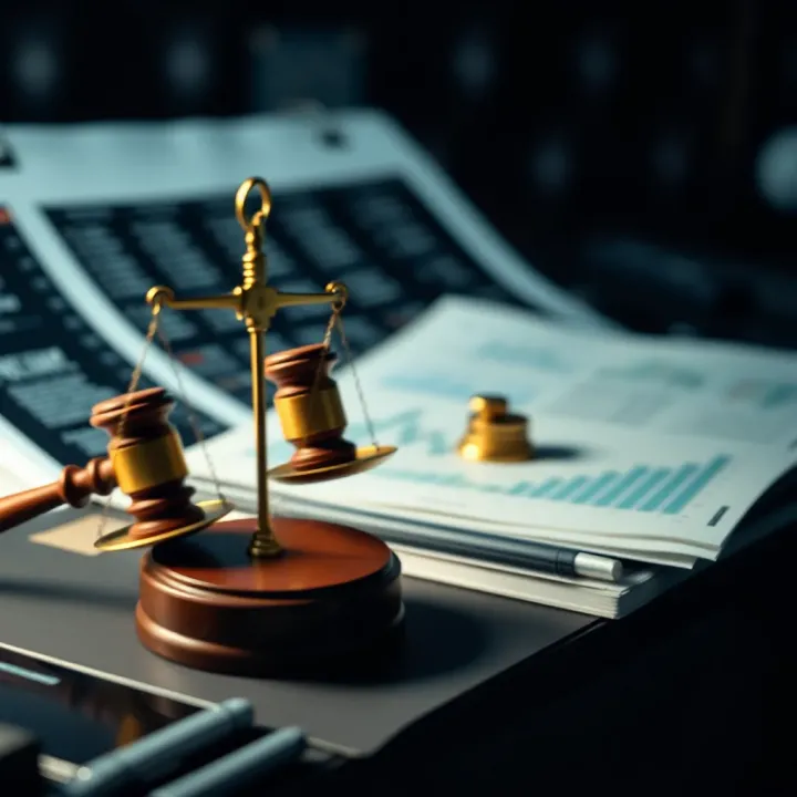 Legal and Regulatory Framework for Trading Platforms in Brazil Visual representation of legal scales and regulatory documents emphasizing compliance aspects in Brazilian financial markets
