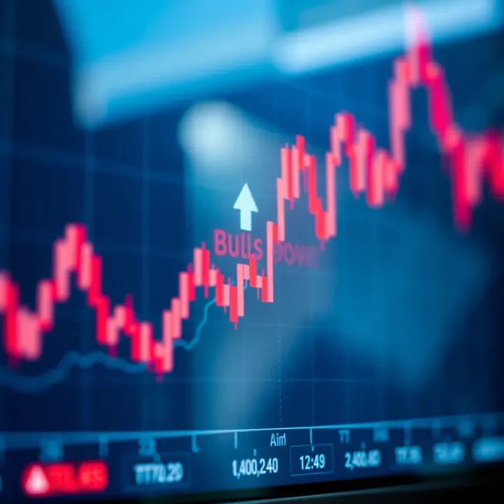 Graph illustrating Bulls Power indicator highlighting buyer strength in financial markets