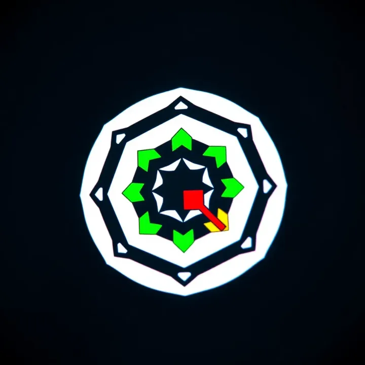 Detailed view of Quotex logo highlighting its geometric design and color scheme