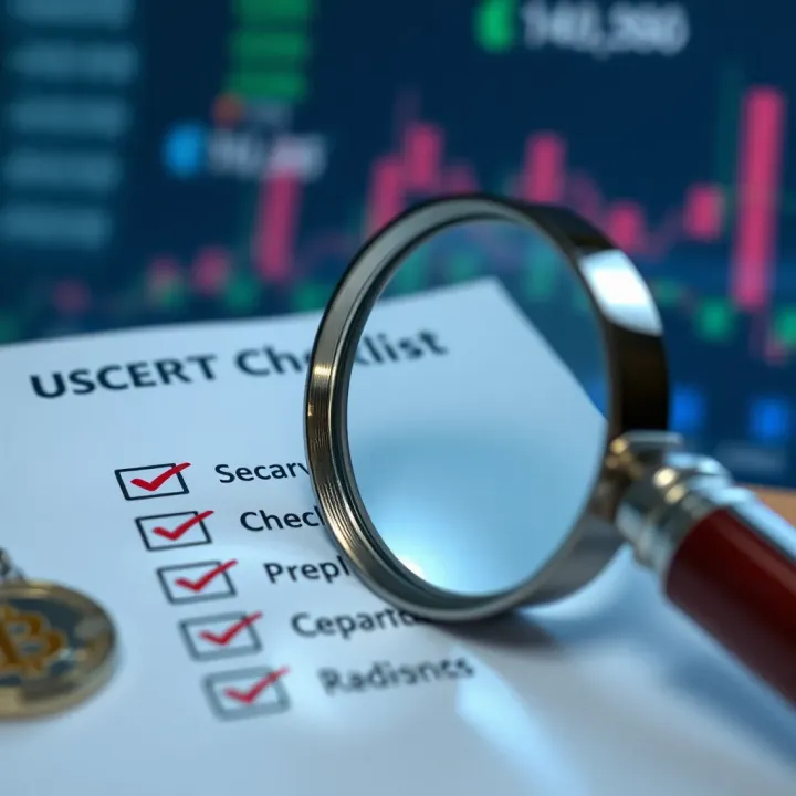 Evaluating Trustworthiness of Investment Signal Groups Illustration of a secure checklist with a magnifying glass assessing the reliability of investment signals