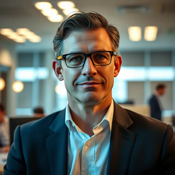 Portrait of Ed Craven showcasing his professional demeanor in an office setting