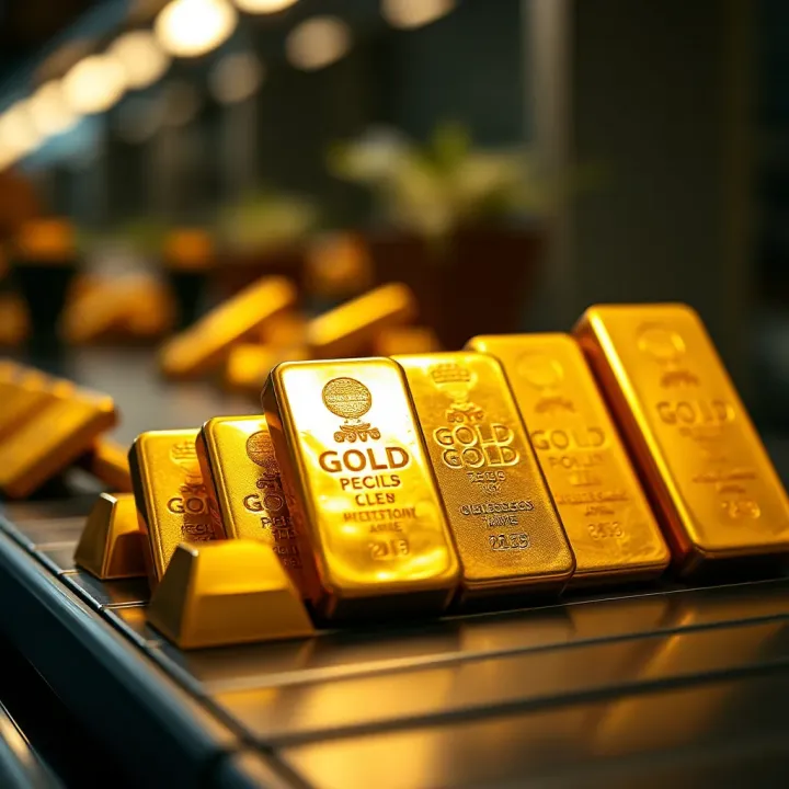 Qual o peso padrão de uma barra de ouro?