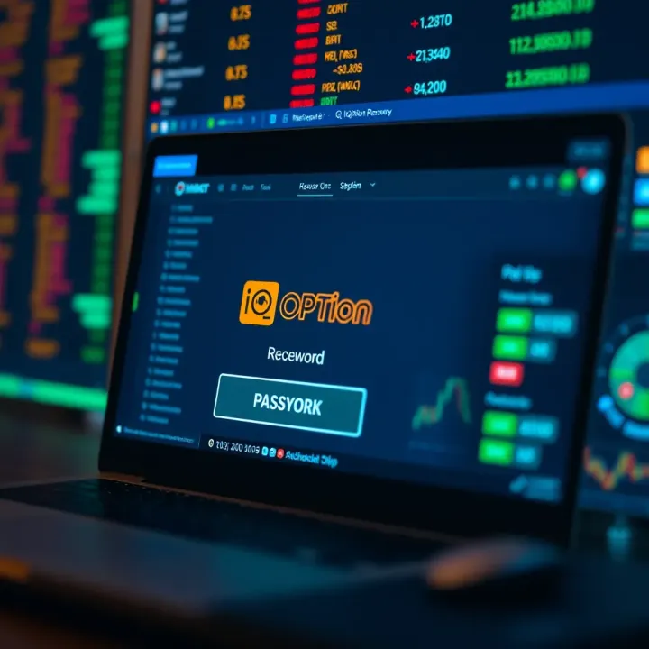 IQ Option Password Recovery Guide Visual guide for password recovery on IQ Option platform